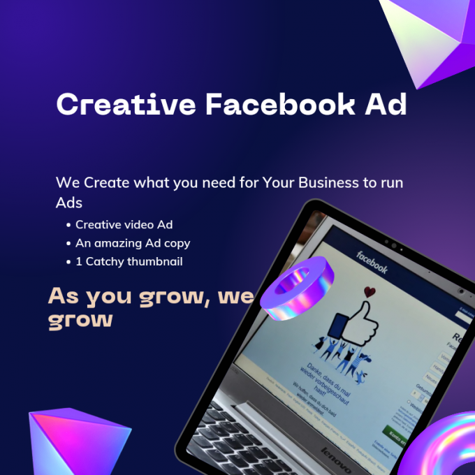 Create a Professional and engaging Facebook video Ad